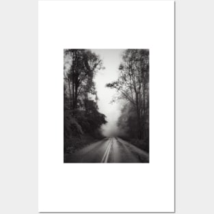 Foggy Mountain Drive Posters and Art